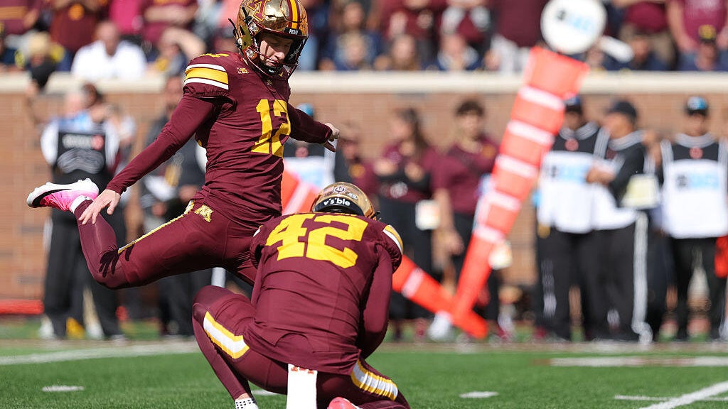 Minnesota's late-arriving kicker Luke Drzewiecki quickly makes a strong impression — Cloquet Dining news